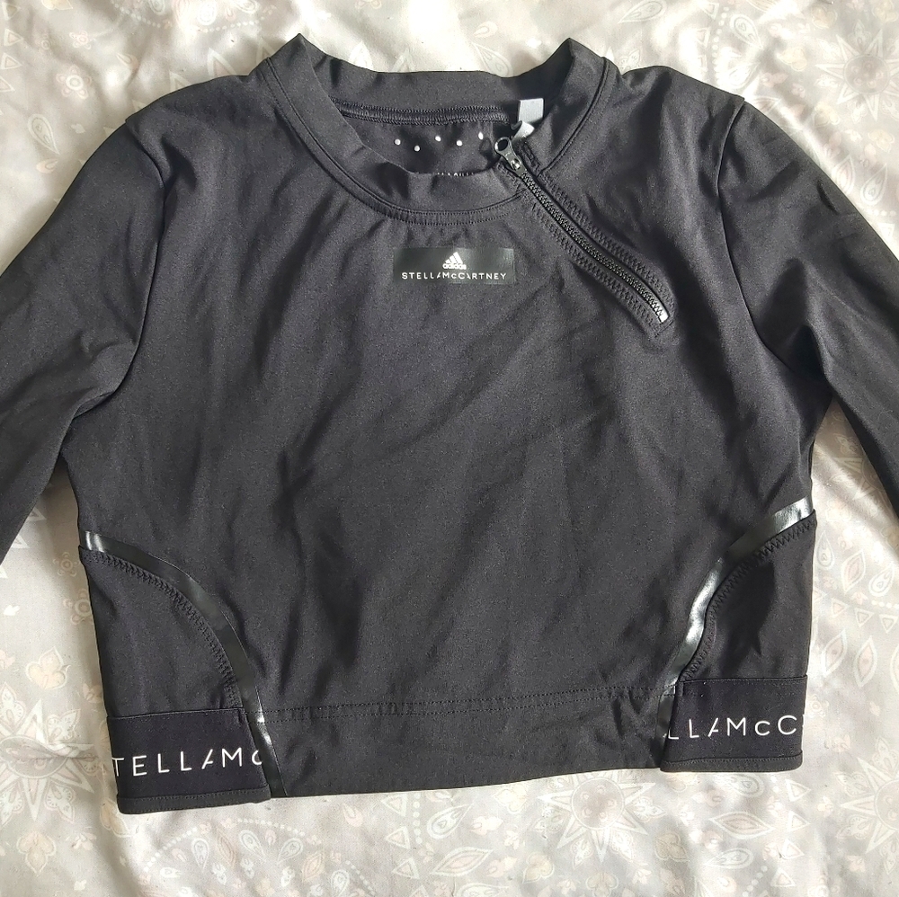 Adidas by Stella McCartney Black Crop Top